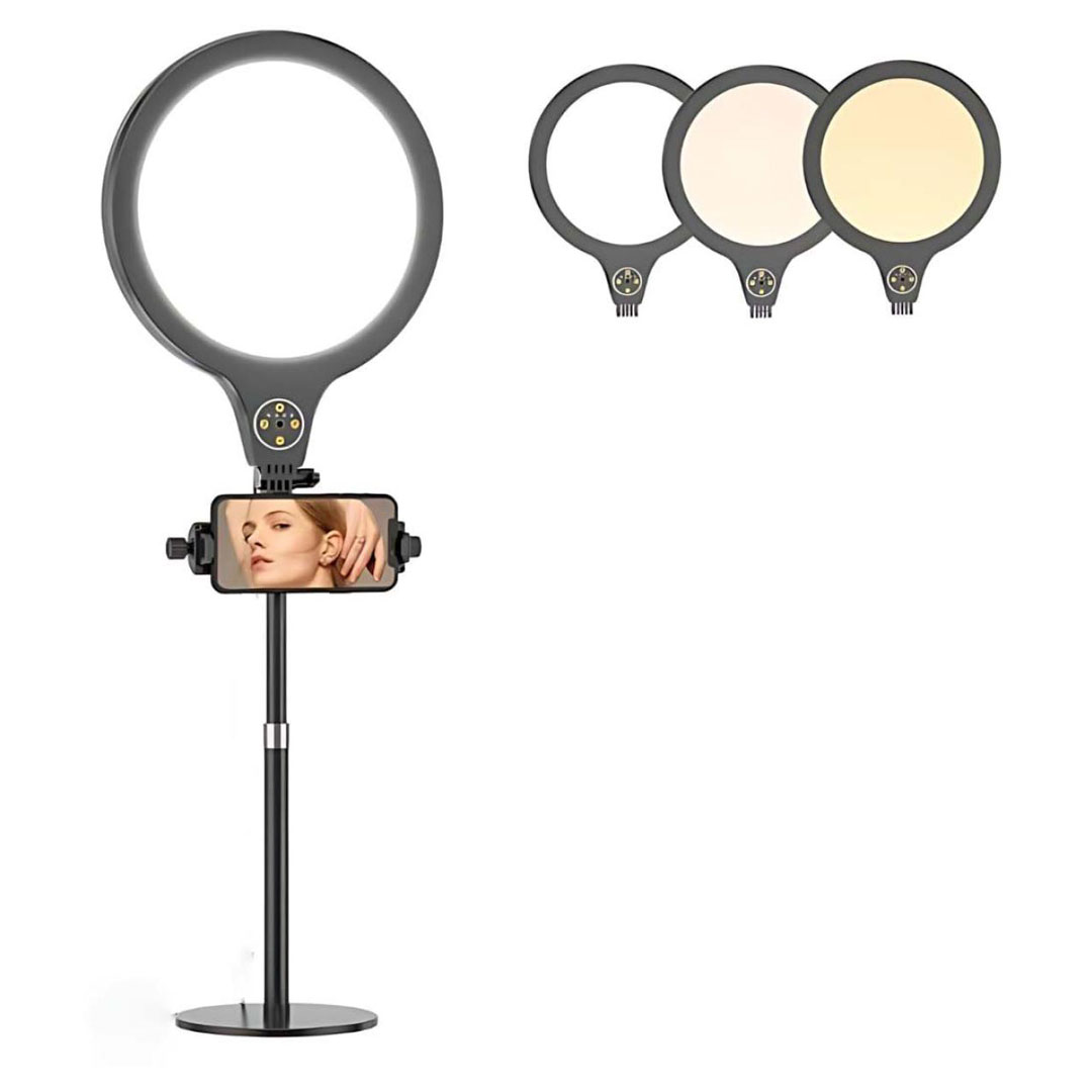 V30 PRO 30cm Ring Light with Stand – Adjustable Brightness, Color Temperature Price in Jordan V30 PRO 30cm Ring Light with Stand – Adjustable Brightness, Color Temperature - Buy Online in Jordan | OfficeJo