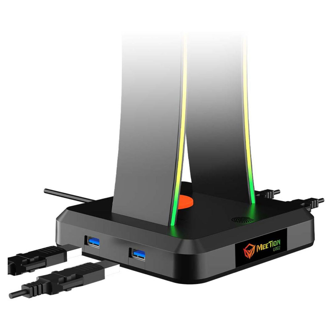 Meetion RGB Gaming Headset Stand – USB-C Input, 4-Port USB Hub, Touch Switch Price in Jordan Meetion RGB Gaming Headset Stand – USB-C Input, 4-Port USB Hub, Touch Switch - Buy Online in Jordan | OfficeJo
