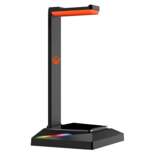 Meetion RGB Gaming Headphone Stand – USB/Type-C, ABS Build, 2.2m Cable - Buy Online in Jordan | OfficeJo
