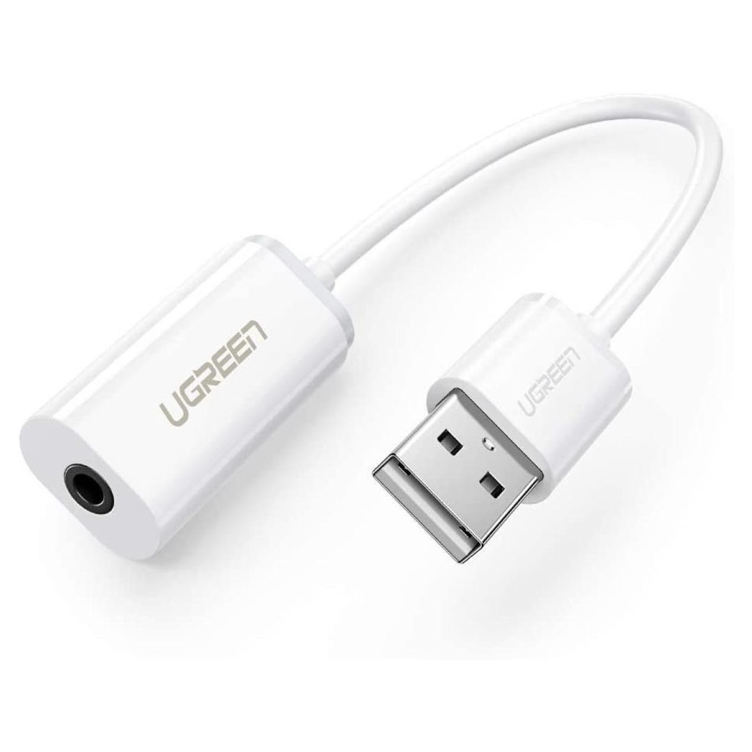 UGREEN USB-A Male to 3.5mm AUX Cable (30712) Price in Jordan UGREEN USB-A Male to 3.5mm AUX Cable (30712) - Buy Online in Jordan | OfficeJo