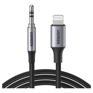 UGREEN Lightning to 3.5mm Male Aux Cable Price in Jordan UGREEN Lightning to 3.5mm Male Aux Cable - Buy Online in Jordan | OfficeJo