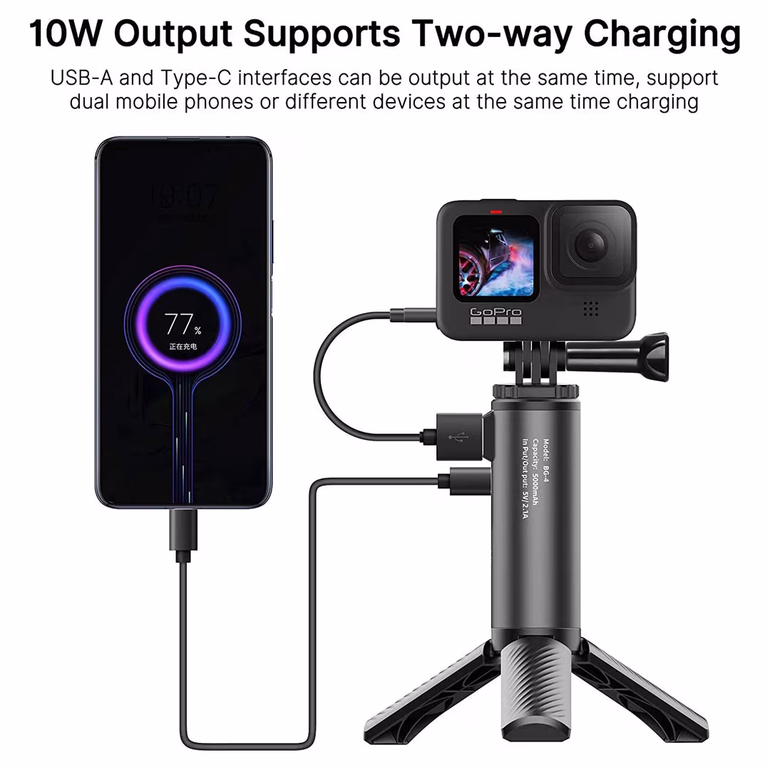 Ulanzi BG-4 Powered Hand Grip for GoPro, 5000mAh Price in Jordan Ulanzi BG-4 Powered Hand Grip for GoPro, 5000mAh - Buy Online in Jordan | OfficeJo