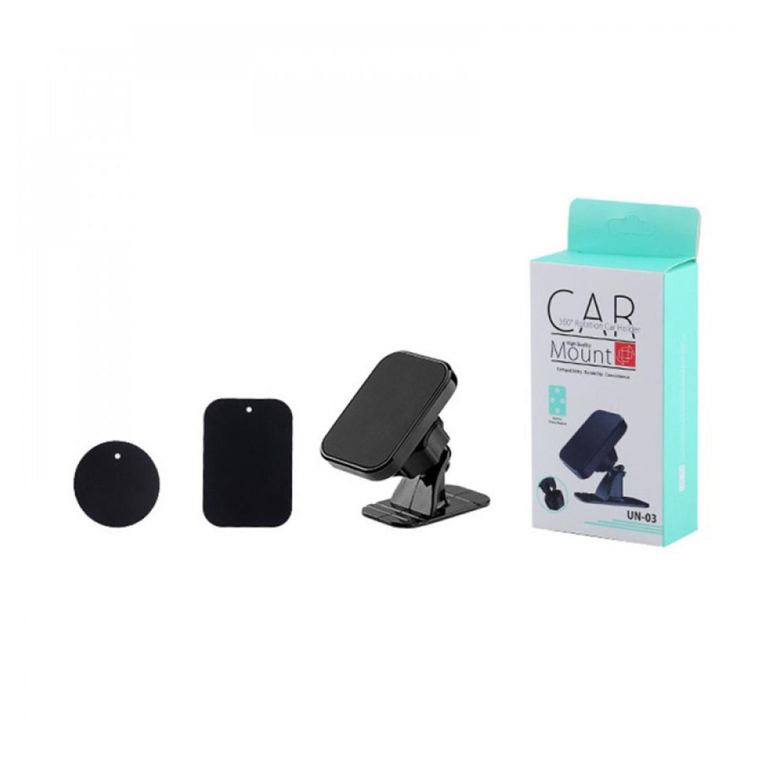 Magnetic Car Phone Holder UN-03 – 360° Rotation, Dashboard Mount Price in Jordan Magnetic Car Phone Holder UN-03 – 360° Rotation, Dashboard Mount - Buy Online in Jordan | OfficeJo