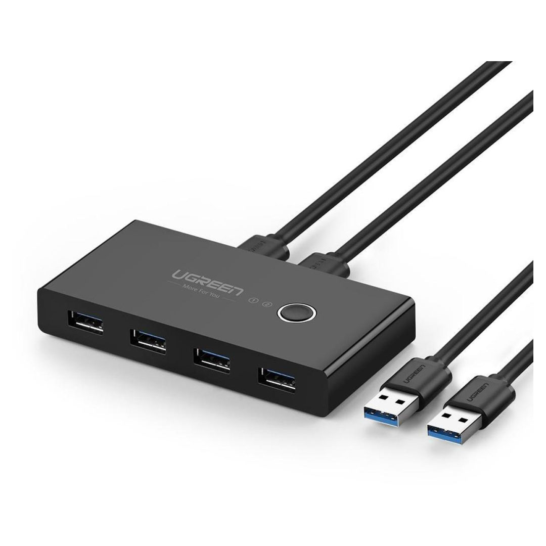 UGREEN US216 2 In 4 Out USB 3.0 Sharing Switch Box: Shares one USB device with up to four computers or laptops. Price in Jordan UGREEN US216 2 In 4 Out USB 3.0 Sharing Switch Box: Shares one USB device with up to four computers or laptops. - Buy Online in Jordan | OfficeJo