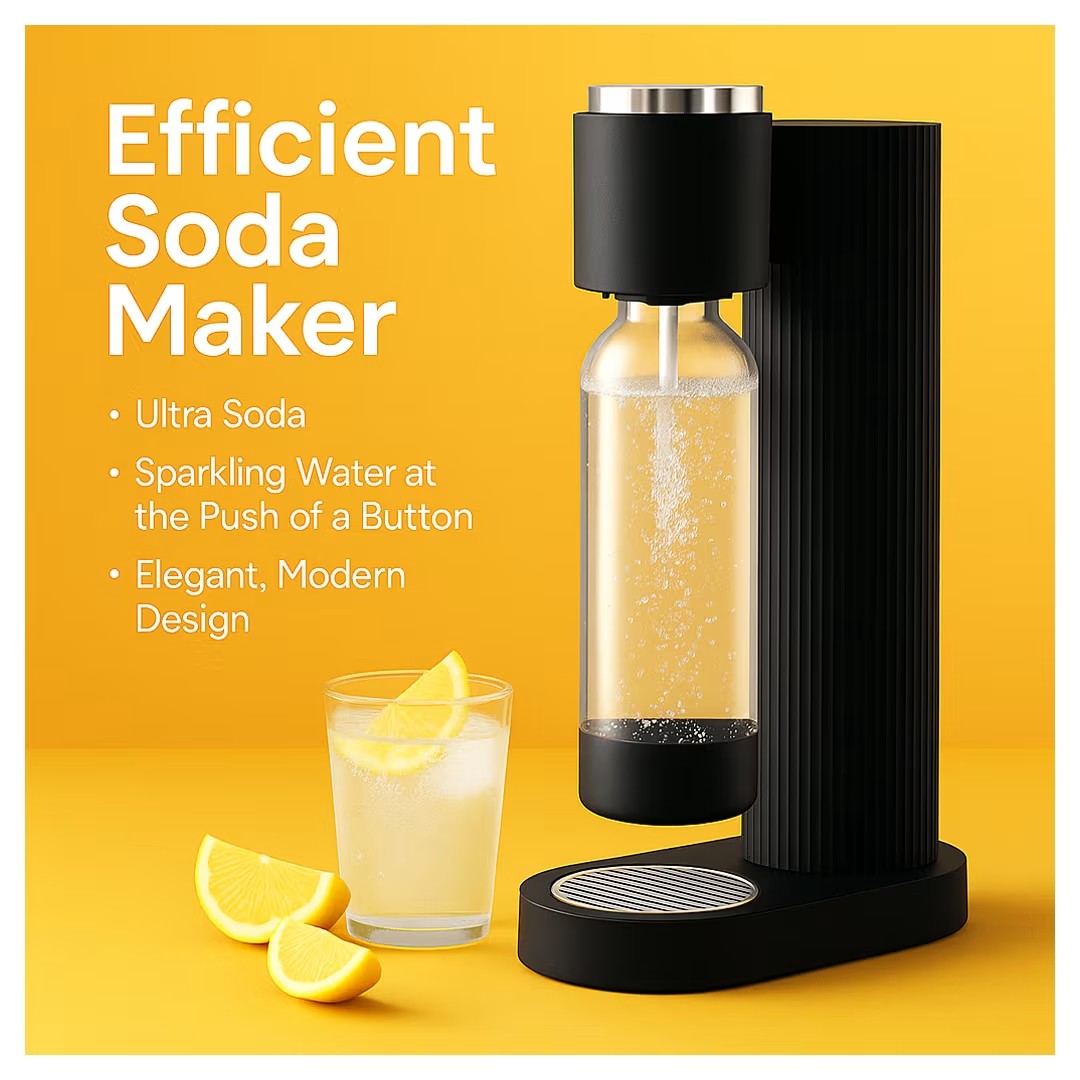 High-Quality Soda Water Maker - Efficient Sparkling Water Machine Price in Jordan High-Quality Soda Water Maker - Efficient Sparkling Water Machine - Buy Online in Jordan | OfficeJo