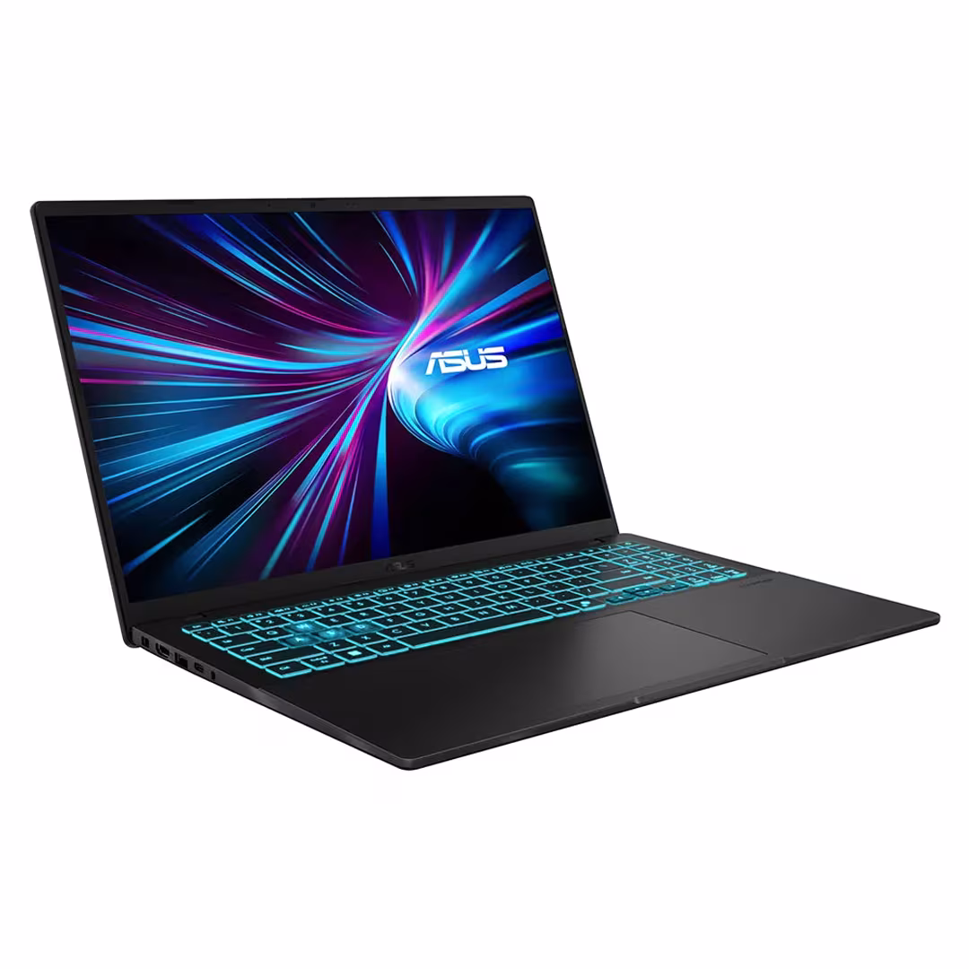 ASUS V16 Gaming Laptop – Intel Core 7 240H, RTX 5060 8GB GDDR7, 16GB DDR5, 16" FHD+ 144Hz – Matte Black - Buy Online in Jordan | OfficeJo