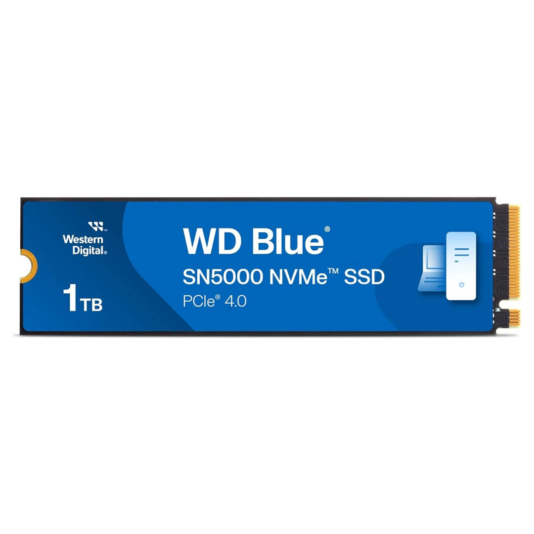WD Blue SN5000 1TB NVMe SSD – PCIe Gen 4.0, 5,150 MB/s Read, M.2 2280 Price in Jordan WD Blue SN5000 1TB NVMe SSD – PCIe Gen 4.0, 5,150 MB/s Read, M.2 2280 - Buy Online in Jordan | OfficeJo