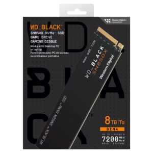 WD BLACK SN850X 8TB NVMe SSD – 7,200MB/s Read, 6,600MB/s Write Price in Jordan WD BLACK SN850X 8TB NVMe SSD – 7,200MB/s Read, 6,600MB/s Write - Buy Online in Jordan | OfficeJo
