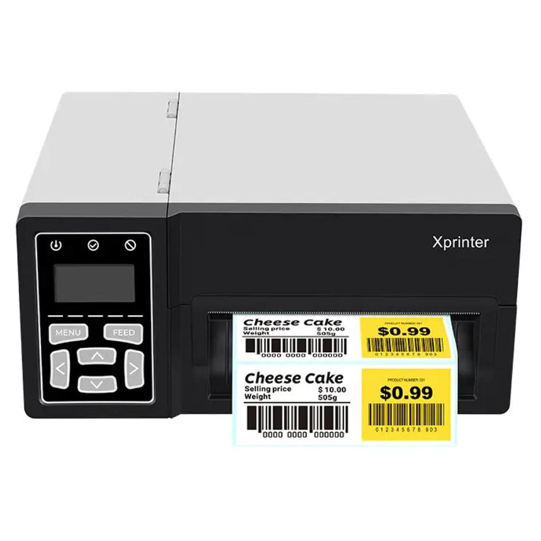 Xprinter 4-Inch Industrial Barcode Printer – 203DPI, Direct Thermal, 8 ips, OLED Display Price in Jordan Xprinter 4-Inch Industrial Barcode Printer – 203DPI, Direct Thermal, 8 ips, OLED Display - Buy Online in Jordan | OfficeJo