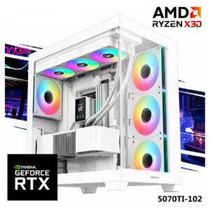 Gaming PC AMD Ryzen 7 7800X3D – Nvidia RTX 5070 Ti, 32GB DDR5, 1TB SSD, 750W Gold - Buy Online in Jordan | OfficeJo