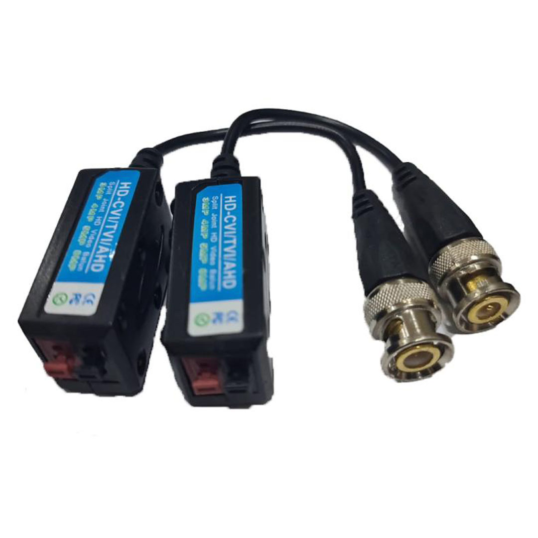 HD BNC Video Balun for CVI/AHD/TVI – No Power Required, 60dB Noise Immunity, Up to 450m Price in Jordan HD BNC Video Balun for CVI/AHD/TVI – No Power Required, 60dB Noise Immunity, Up to 450m - Buy Online in Jordan | OfficeJo