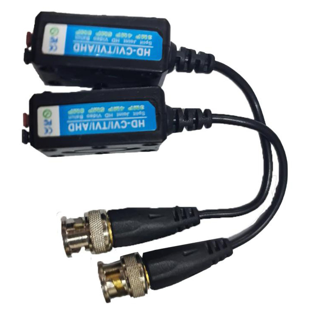 HD BNC Video Balun for CVI/AHD/TVI – No Power Required, 60dB Noise Immunity, Up to 450m Price in Jordan HD BNC Video Balun for CVI/AHD/TVI – No Power Required, 60dB Noise Immunity, Up to 450m - Buy Online in Jordan | OfficeJo