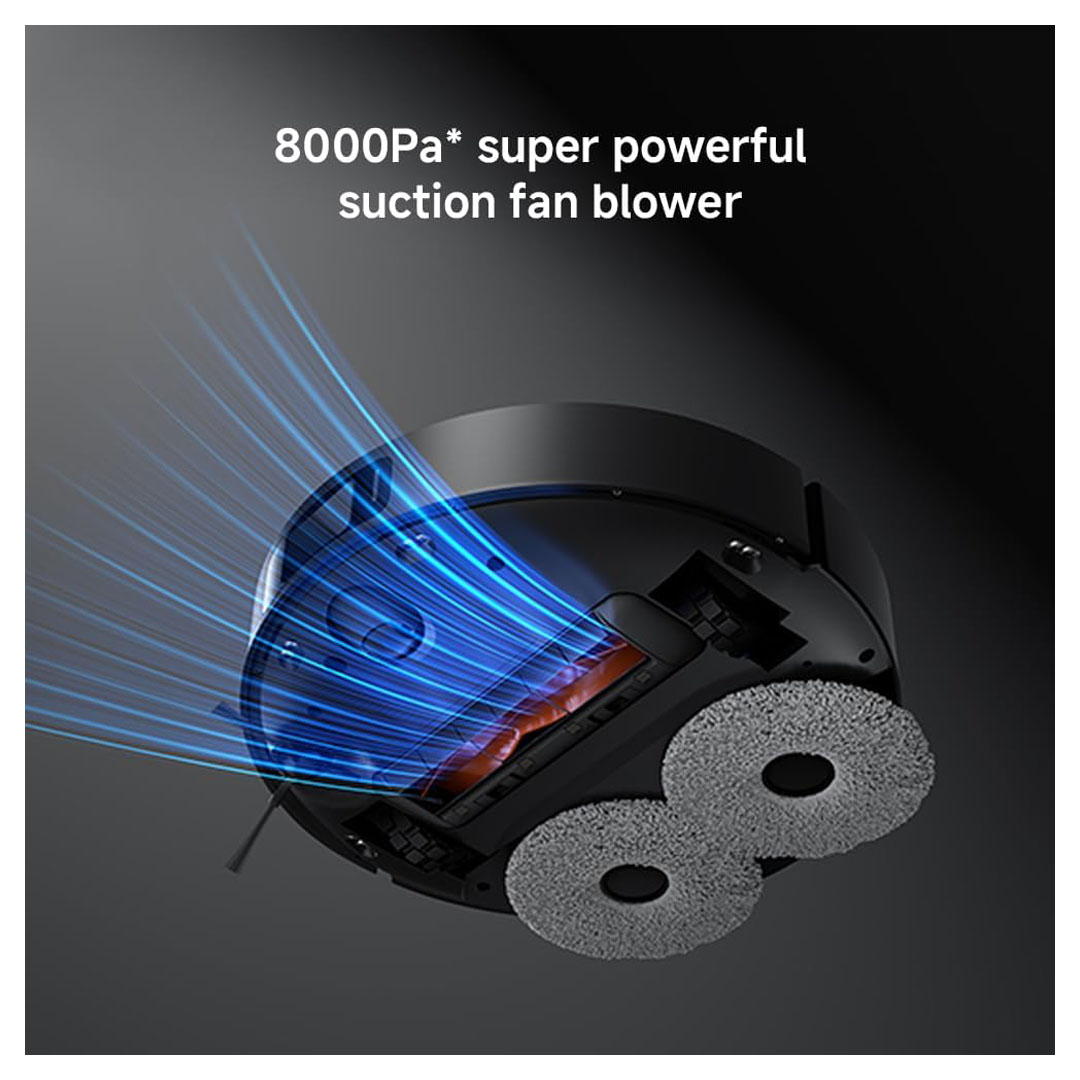 Xiaomi Robot Vacuum X20 Max – 8000 Pa Suction, Dual Mop, 5200 mAh, 75-Day Dust Capacity Price in Jordan Xiaomi Robot Vacuum X20 Max – 8000 Pa Suction, Dual Mop, 5200 mAh, 75-Day Dust Capacity - Buy Online in Jordan | OfficeJo