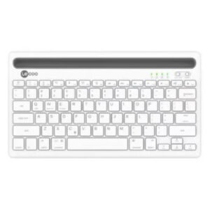 Lenovo Lecoo BK-100 Mini Bluetooth Rechargeable Keyboard – Ultra-Slim, Multi-OS, White - Buy Online in Jordan | OfficeJo