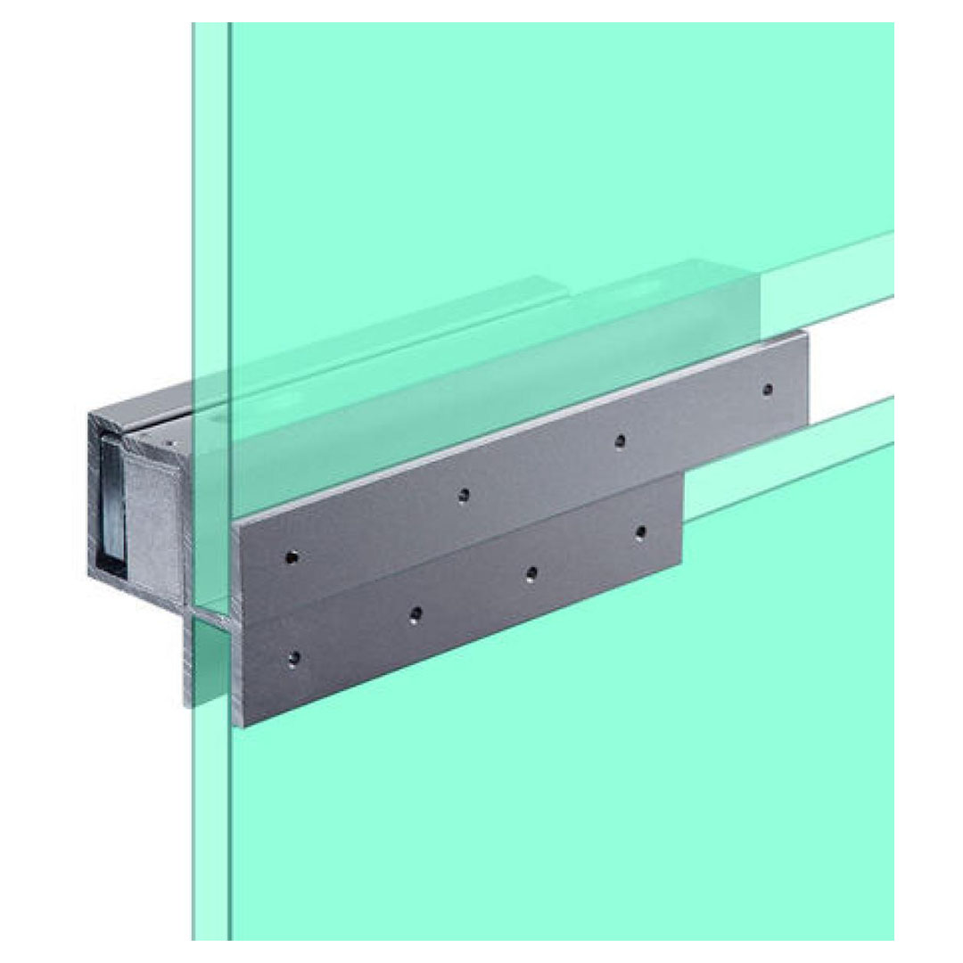 UL Bracket for Magnetic Lock 280kg – High Strength Aluminum, Anodized Finish, Inswing Frameless Glass Door Price in Jordan UL Bracket for Magnetic Lock 280kg – High Strength Aluminum, Anodized Finish, Inswing Frameless Glass Door - Buy Online in Jordan | OfficeJo