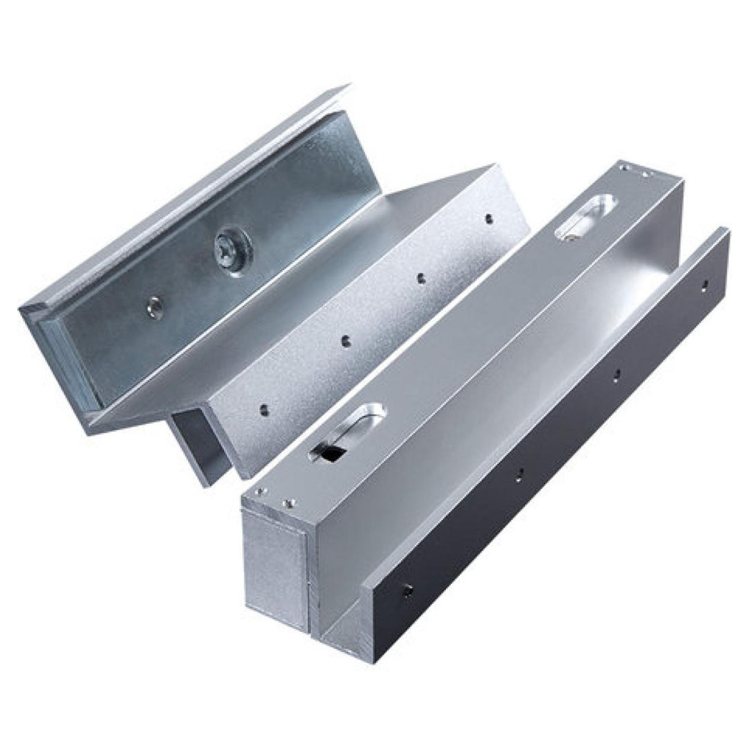 UL Bracket for Magnetic Lock 280kg – High Strength Aluminum, Anodized Finish, Inswing Frameless Glass Door Price in Jordan UL Bracket for Magnetic Lock 280kg – High Strength Aluminum, Anodized Finish, Inswing Frameless Glass Door - Buy Online in Jordan | OfficeJo