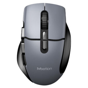 Meetion BTM001 Ergonomic Wireless Mouse – 2.4G & Bluetooth, 2400 DPI, Silent Keys - Buy Online in Jordan | OfficeJo