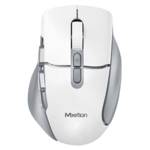 Meetion BTM001 Ergonomic Wireless Mouse – 2.4G & Bluetooth, 2400 DPI, Silent Keys - Buy Online in Jordan | OfficeJo