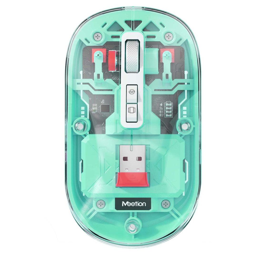 Meetion BTM005 Dual Mode Wireless Mouse – 2.4G & Bluetooth, 800-2400 DPI, 6 Buttons Price in Jordan Meetion BTM005 Dual Mode Wireless Mouse – 2.4G & Bluetooth, 800-2400 DPI, 6 Buttons - Buy Online in Jordan | OfficeJo