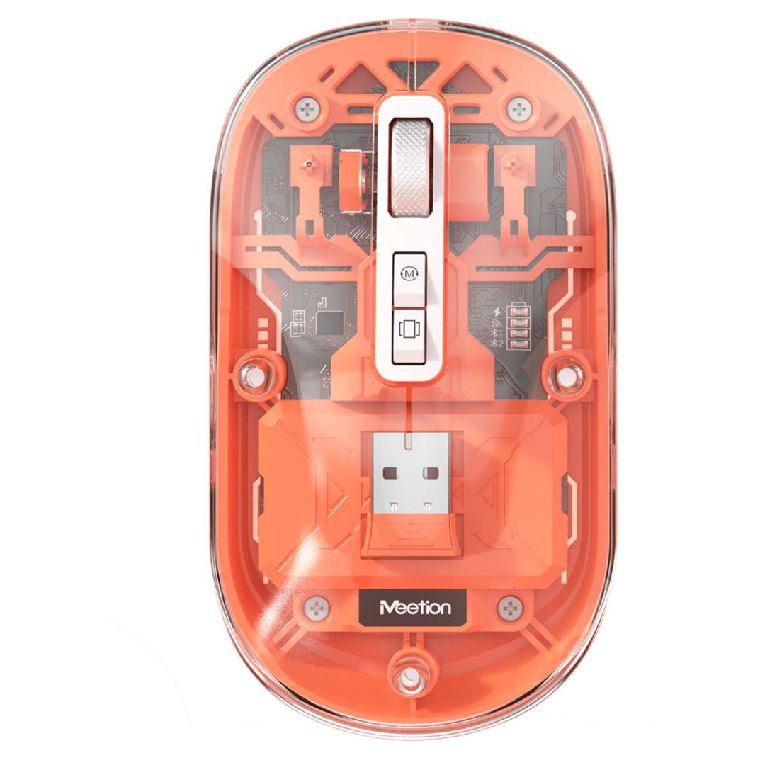 Meetion BTM005 Dual Mode Wireless Mouse – 2.4G & Bluetooth, 800-2400 DPI, 6 Buttons Price in Jordan Meetion BTM005 Dual Mode Wireless Mouse – 2.4G & Bluetooth, 800-2400 DPI, 6 Buttons - Buy Online in Jordan | OfficeJo