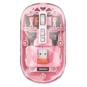 Meetion BTM005 Dual Mode Wireless Mouse – 2.4G & Bluetooth, 800-2400 DPI, Pink Price in Jordan Meetion BTM005 Dual Mode Wireless Mouse – 2.4G & Bluetooth, 800-2400 DPI, Pink - Buy Online in Jordan | OfficeJo