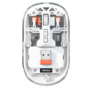 Meetion BTM005 Dual Mode Wireless Mouse – 2.4G & Bluetooth, 800-2400 DPI, 6 Buttons - Buy Online in Jordan | OfficeJo