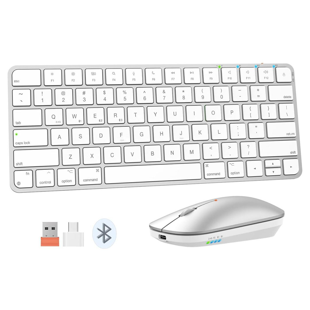 Meetion ikey C210 Wireless Ultra-thin Keyboard & Mouse Combo – 78 Keys, 2400 DPI, Type-C, iOS/Mac OS Price in Jordan Meetion ikey C210 Wireless Ultra-thin Keyboard & Mouse Combo – 78 Keys, 2400 DPI, Type-C, iOS/Mac OS - Buy Online in Jordan | OfficeJo