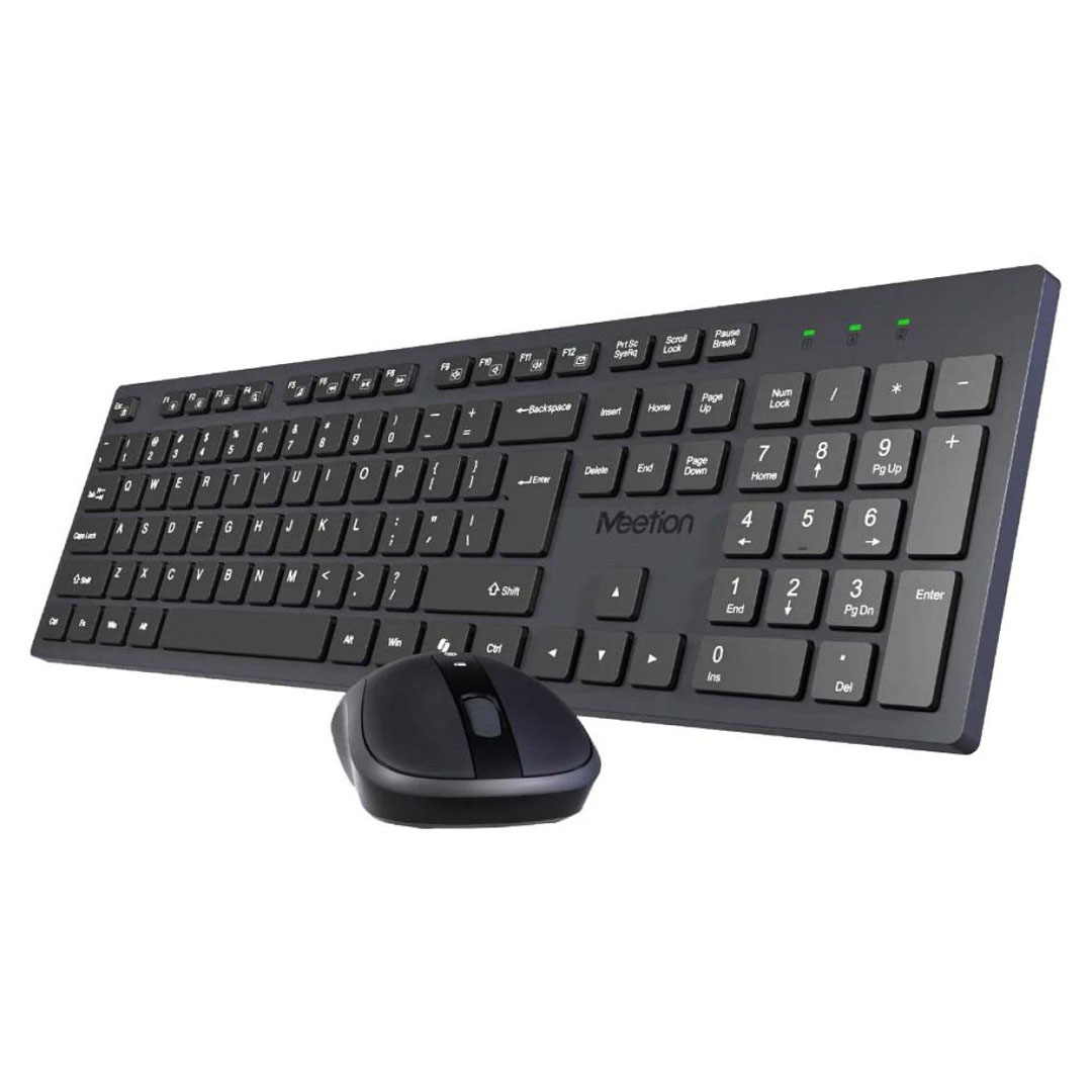 Meetion CW216 Silent Wireless Keyboard & Mouse Combo – 2.4G, 105 Keys, 10m Range Price in Jordan Meetion CW216 Silent Wireless Keyboard & Mouse Combo – 2.4G, 105 Keys, 10m Range - Buy Online in Jordan | OfficeJo