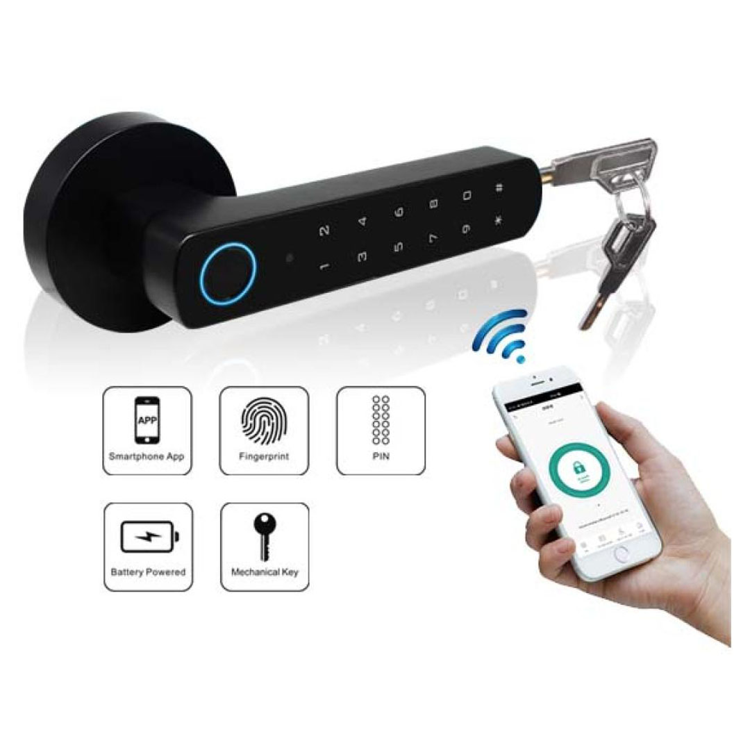 Secukey D100-BT Wireless Smart Door Lock – Tuya Bluetooth, 255 Users, Fingerprint & PIN Price in Jordan Secukey D100-BT Wireless Smart Door Lock – Tuya Bluetooth, 255 Users, Fingerprint & PIN - Buy Online in Jordan | OfficeJo