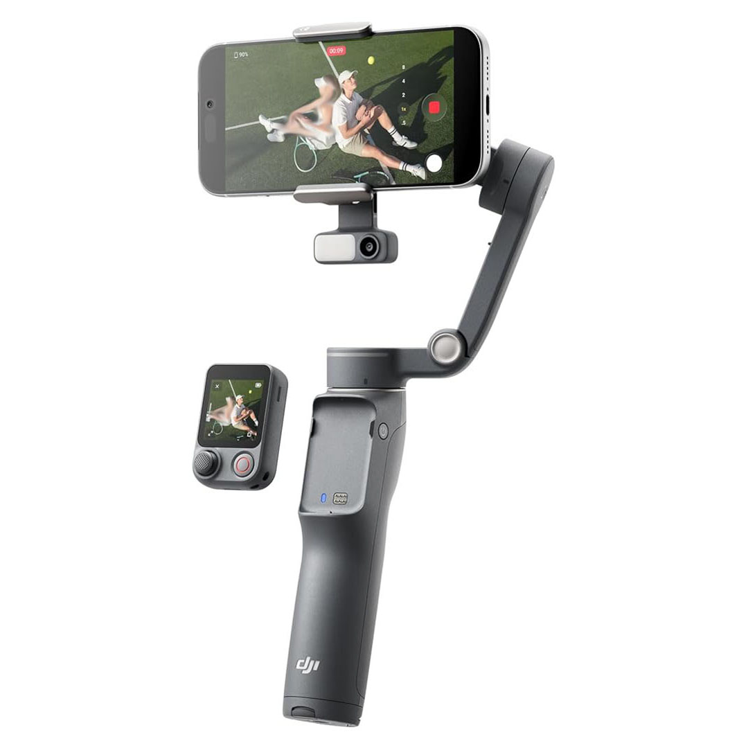 DJI Osmo Mobile 8P Advanced Tracking Combo 3-Axis Smartphone Gimbal Stabilizer with Multifunctional Module 2, Osmo FrameTap Remote, ActiveTrack 8.0, AI Subject Tracking, Built-in Extension Rod Price in Jordan DJI Osmo Mobile 8P Advanced Tracking Combo 3-Axis Smartphone Gimbal Stabilizer with Multifunctional Module 2, Osmo FrameTap Remote, ActiveTrack 8.0, AI Subject Tracking, Built-in Extension Rod - Buy Online in Jordan | OfficeJo