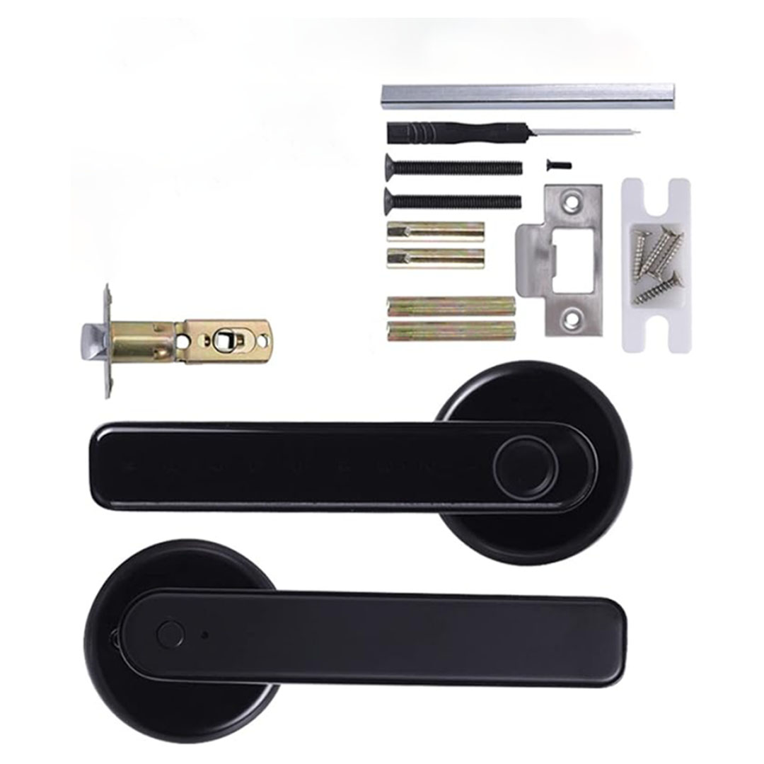 Tuya Fingerprint Door Lock – 4 Unlock Methods, 50 Fingerprints, Bluetooth App Control Price in Jordan Tuya Fingerprint Door Lock – 4 Unlock Methods, 50 Fingerprints, Bluetooth App Control - Buy Online in Jordan | OfficeJo