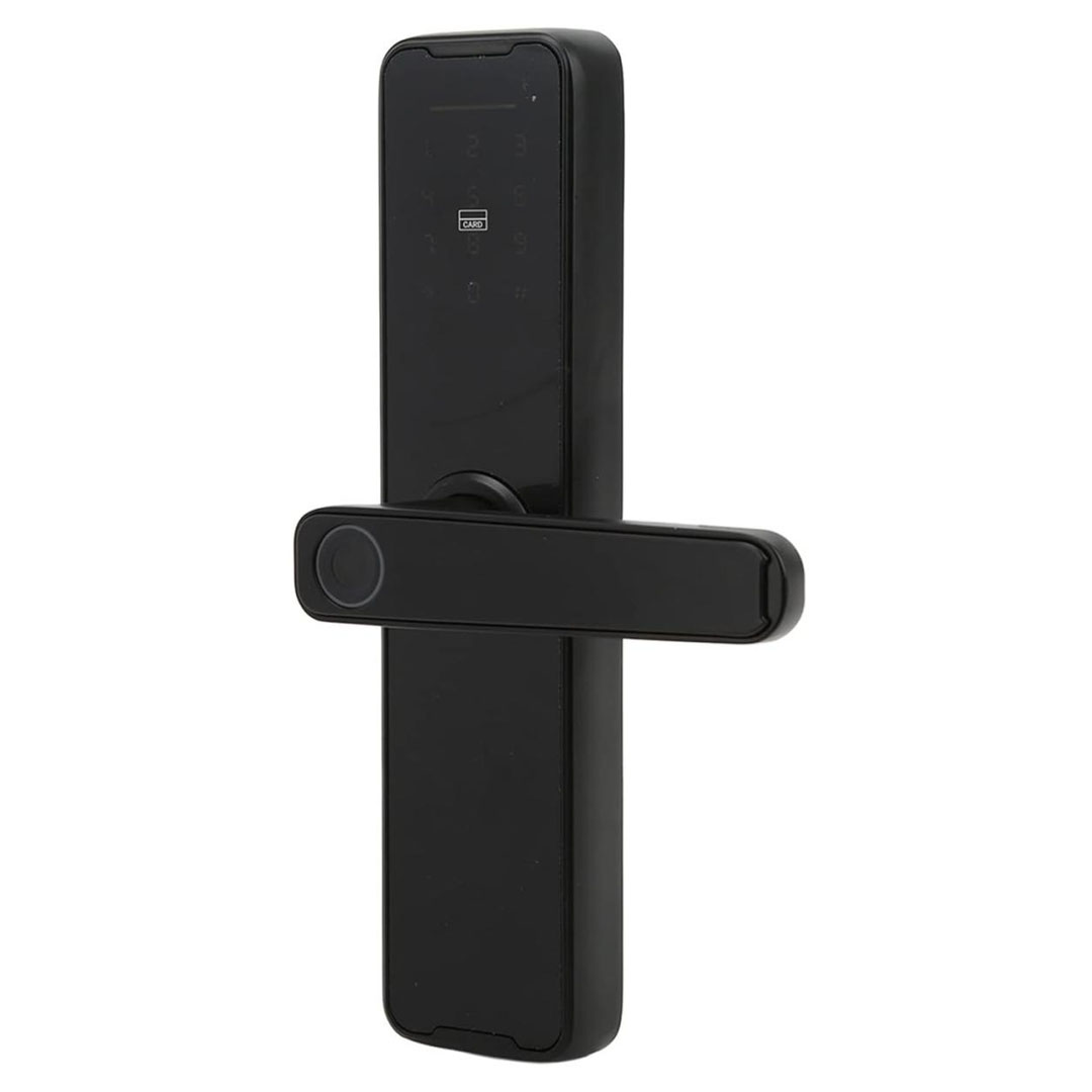 WIFI Intelligent Fingerprint Door Lock with TUYA App – 110 Fingerprints, 300 User Capacity, Semiconductor Scanner Price in Jordan WIFI Intelligent Fingerprint Door Lock with TUYA App – 110 Fingerprints, 300 User Capacity, Semiconductor Scanner - Buy Online in Jordan | OfficeJo