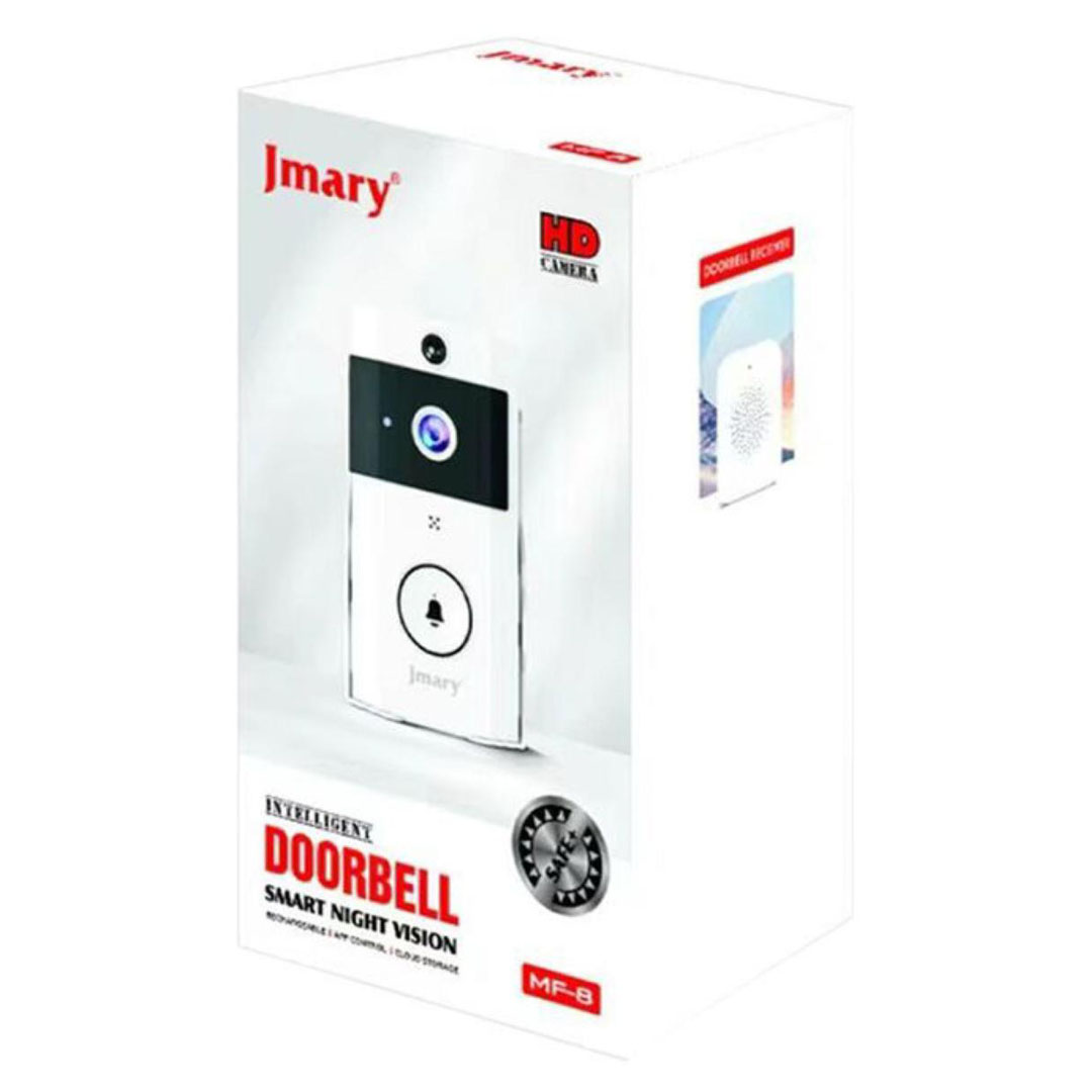 Jmary MF-8 Smart Night Vision Video Doorbell – 720p, 3600mAh, App Support, Type-C Price in Jordan Jmary MF-8 Smart Night Vision Video Doorbell – 720p, 3600mAh, App Support, Type-C - Buy Online in Jordan | OfficeJo