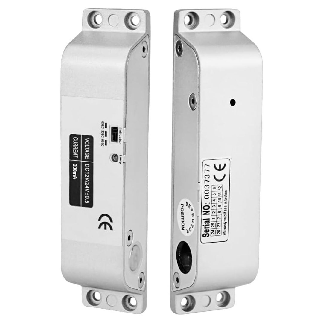 Electric Drop Bolt Lock for Access Control – DC 12V, Time Delay, Surface Mounted, Multi-Door Price in Jordan Electric Drop Bolt Lock for Access Control – DC 12V, Time Delay, Surface Mounted, Multi-Door - Buy Online in Jordan | OfficeJo