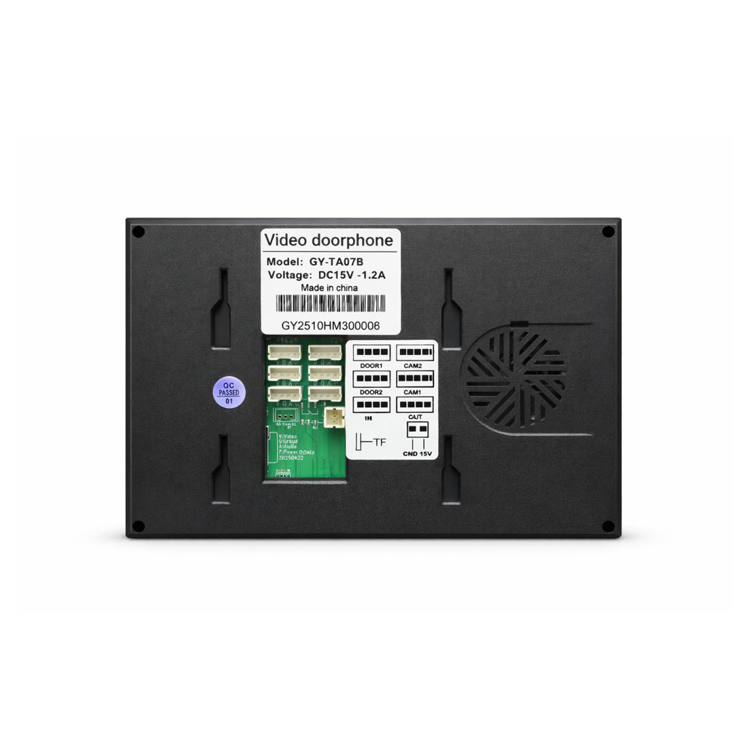 GY-TA101B AHD 10.1" Wi-Fi Video Door Monitor – 2MP, 140° View, Tuya App, Motion Detection Price in Jordan GY-TA101B AHD 10.1" Wi-Fi Video Door Monitor – 2MP, 140° View, Tuya App, Motion Detection - Buy Online in Jordan | OfficeJo