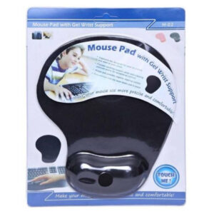 Mouse Pad with Gel Wrist Support – Non-Slip Base, Black, Silk Print Branding Price in Jordan Mouse Pad with Gel Wrist Support – Non-Slip Base, Black, Silk Print Branding - Buy Online in Jordan | OfficeJo