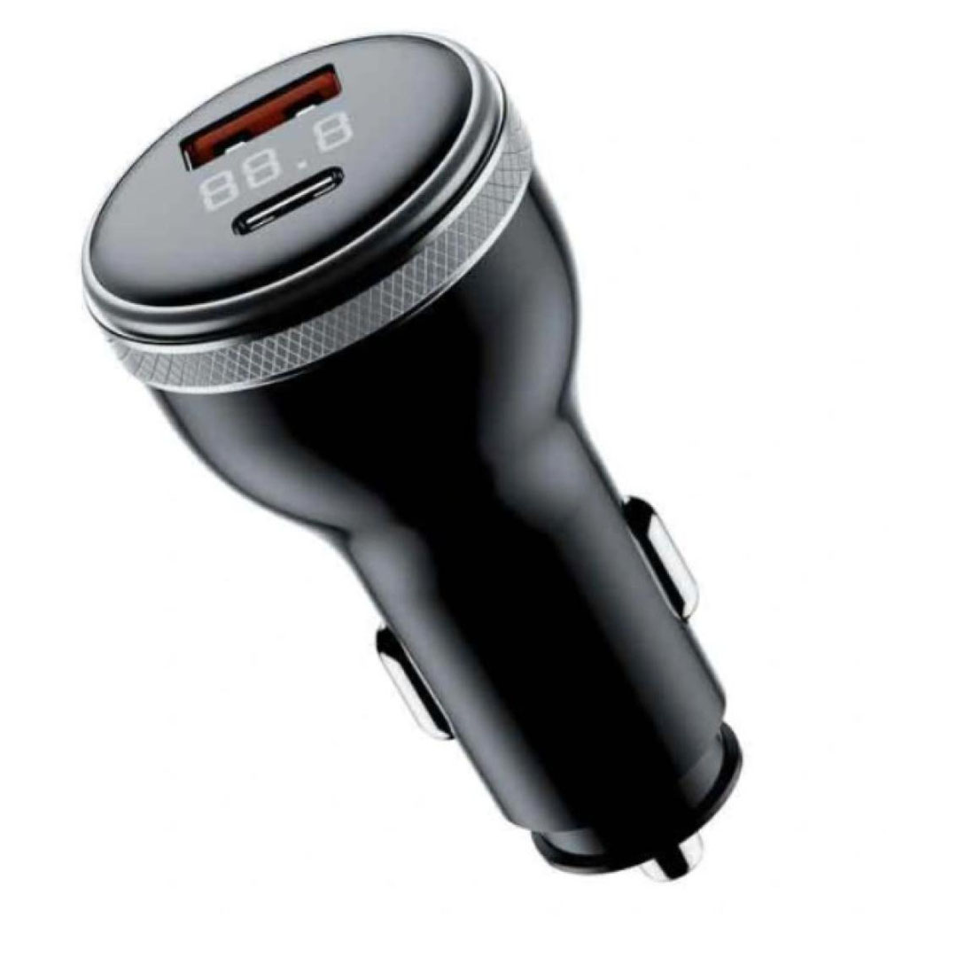 HAING Fast Car Charger 2 Ports – 48W, PD 30W USB-C, QC 3.0 USB-A Price in Jordan HAING Fast Car Charger 2 Ports – 48W, PD 30W USB-C, QC 3.0 USB-A - Buy Online in Jordan | OfficeJo