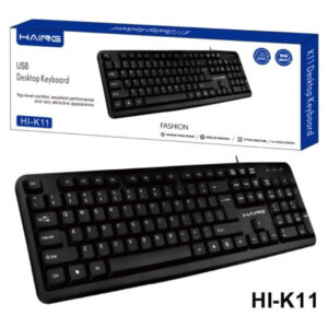 HAING HI-K11 Wired USB Computer Keyboard – Sealed Membrane, 150cm Cable, Plug and Play - Buy Online in Jordan | OfficeJo