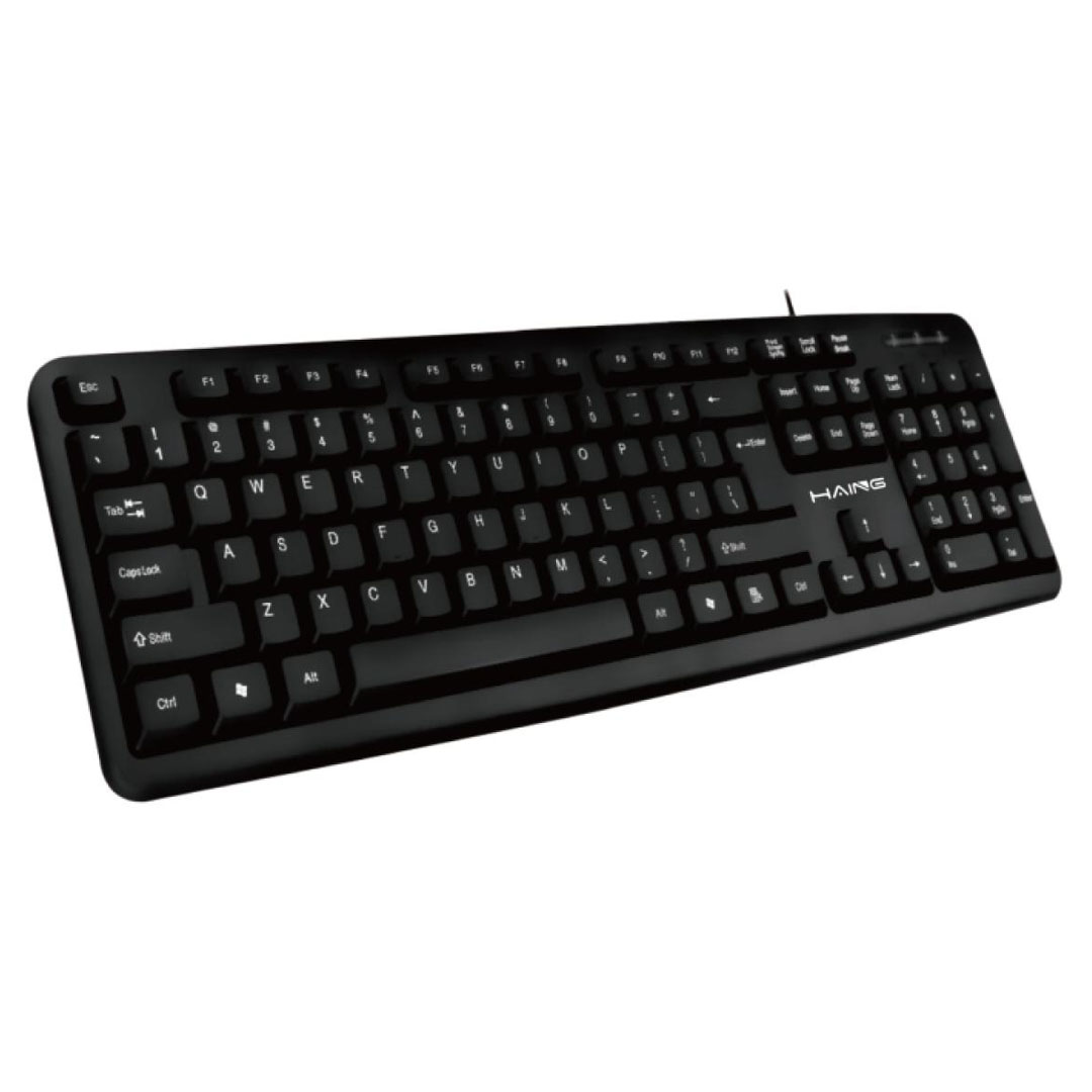 HAING HI-K13 Wired USB Keyboard – Dual Arabic & English, Laser-Engraved Keys, Plug-and-Play Price in Jordan HAING HI-K13 Wired USB Keyboard – Dual Arabic & English, Laser-Engraved Keys, Plug-and-Play - Buy Online in Jordan | OfficeJo