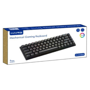 HAING Mechanical Wired Gaming Keyboard – 68 Keys, 19 LED Modes, Red Switches - Buy Online in Jordan | OfficeJo
