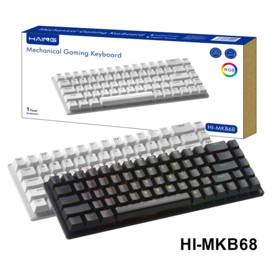 HAING Mechanical Wired Gaming Keyboard – 68 Keys, 19 LED Modes, Red Switches, Anti-Ghosting Price in Jordan HAING Mechanical Wired Gaming Keyboard – 68 Keys, 19 LED Modes, Red Switches, Anti-Ghosting - Buy Online in Jordan | OfficeJo