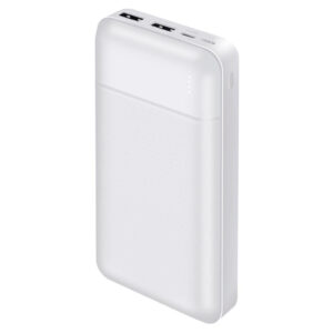 HAING Fast Charging Power Bank – 20000mAh, 22.5W, Li-Polymer, White Price in Jordan HAING Fast Charging Power Bank – 20000mAh, 22.5W, Li-Polymer, White - Buy Online in Jordan | OfficeJo