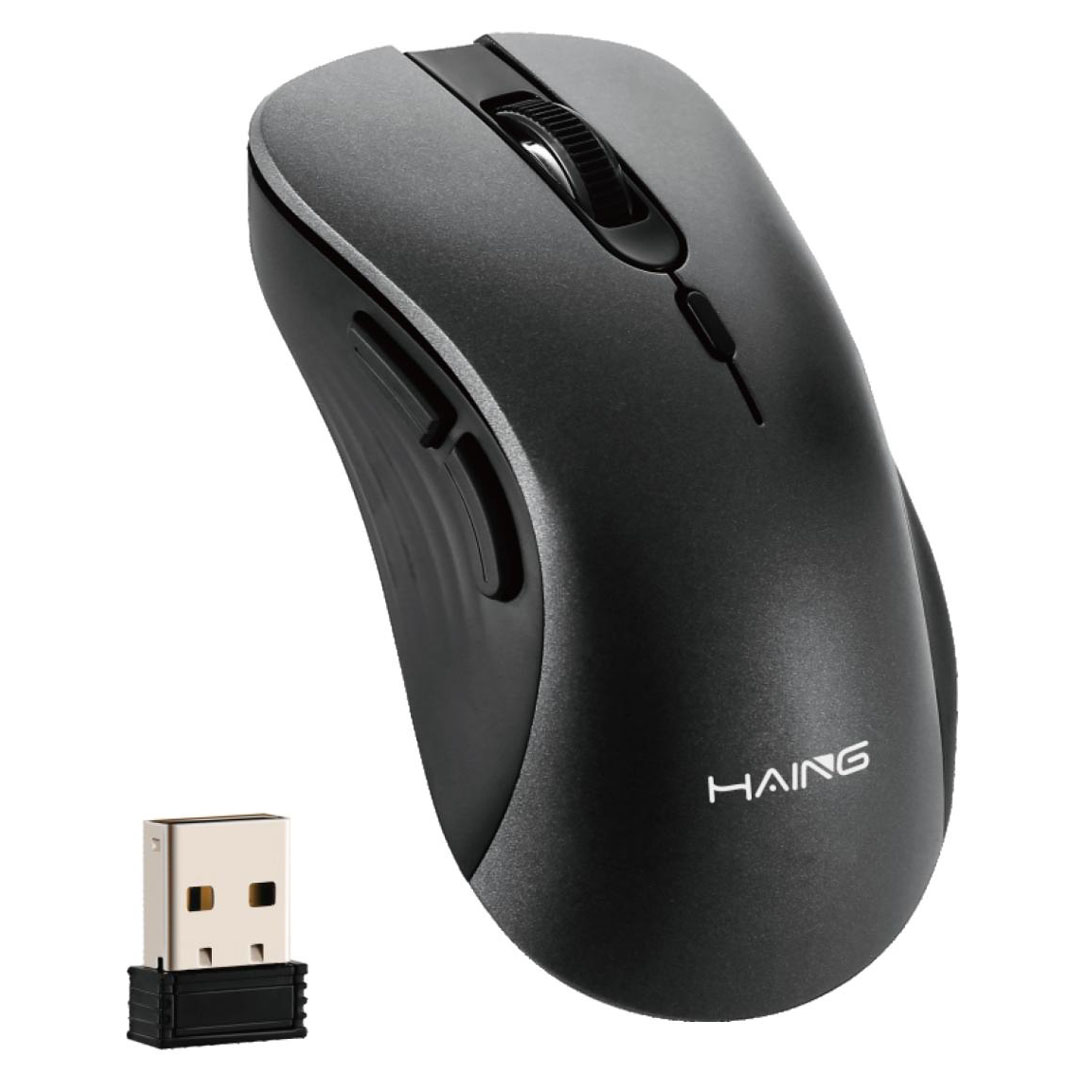 HAING Wireless Mouse – 2.4GHz, 3 Adjustable DPI, Type-C Nano Receiver Price in Jordan HAING Wireless Mouse – 2.4GHz, 3 Adjustable DPI, Type-C Nano Receiver - Buy Online in Jordan | OfficeJo