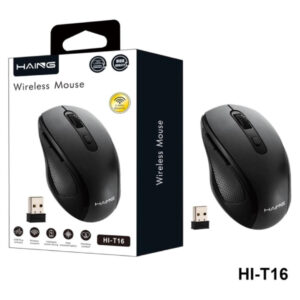 HAING HI-T16 Wireless Mouse – 2.4GHz, Type-C, 1600 DPI, Plug and Play - Buy Online in Jordan | OfficeJo