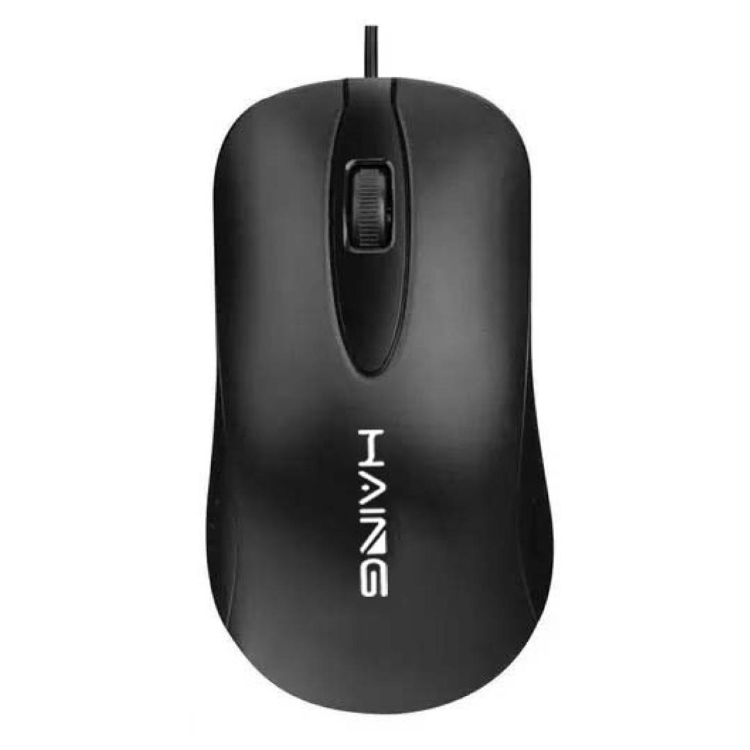HAING HI-X1 Wired Optical Mouse – Ergonomic Design, 1000 DPI, No Software Required Price in Jordan HAING HI-X1 Wired Optical Mouse – Ergonomic Design, 1000 DPI, No Software Required - Buy Online in Jordan | OfficeJo