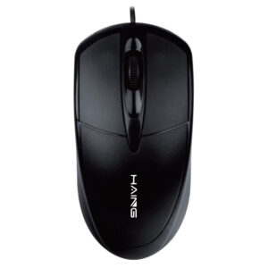 HAING HI-X2 Wired Optical Mouse – 1000 DPI, Ergonomic Design, No Software Required - Buy Online in Jordan | OfficeJo