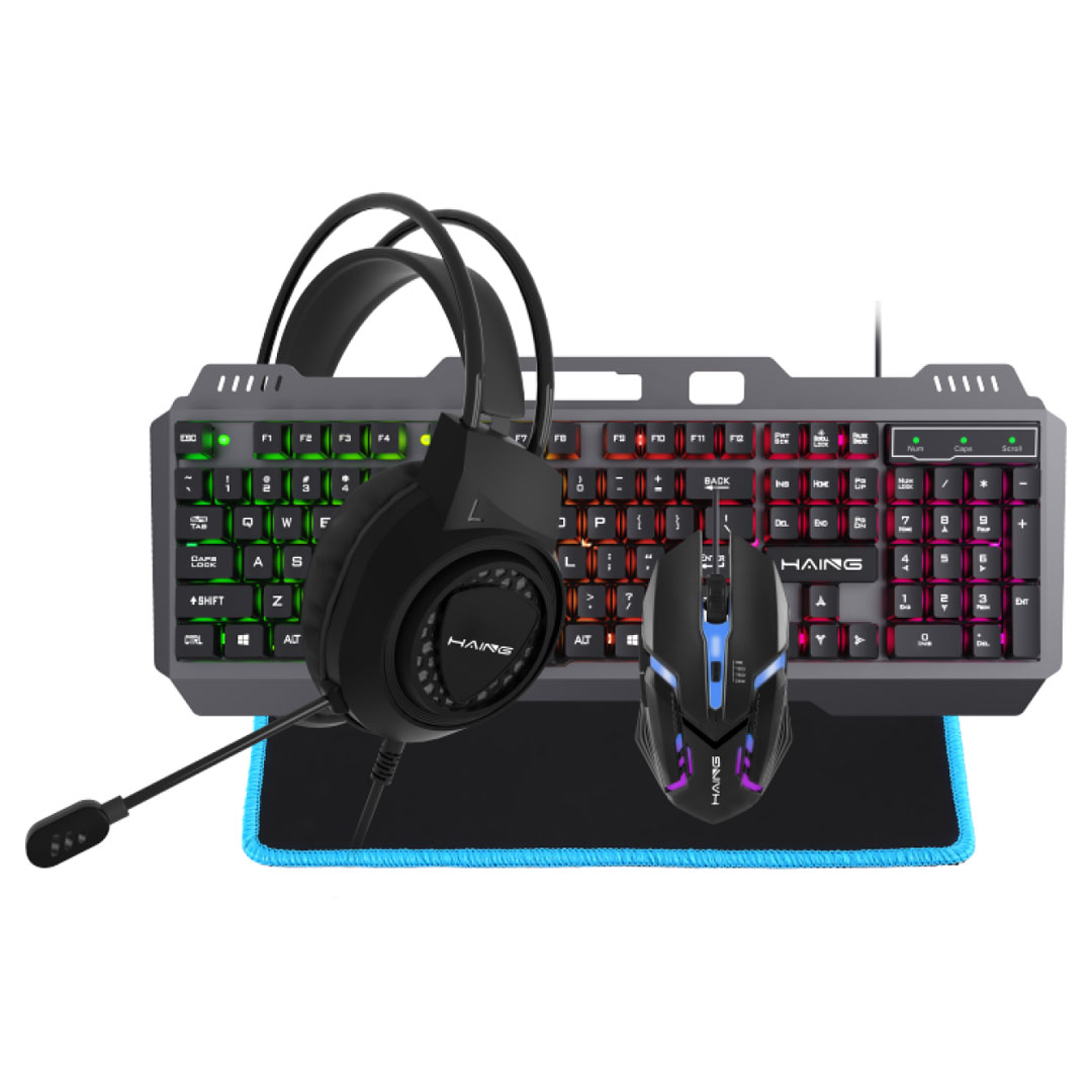 HAING 4-in-1 Wired Gaming Kit Combo – RGB, Adjustable DPI, Stereo Headset with Mic Price in Jordan HAING 4-in-1 Wired Gaming Kit Combo – RGB, Adjustable DPI, Stereo Headset with Mic - Buy Online in Jordan | OfficeJo