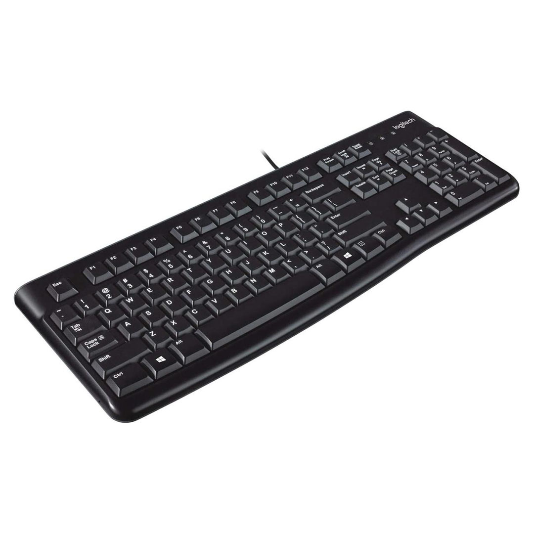 Logitech K120 Corded USB Keyboard – Quiet Keys, Spill-Resistant, 10M Keystroke Durability Price in Jordan Logitech K120 Corded USB Keyboard – Quiet Keys, Spill-Resistant, 10M Keystroke Durability - Buy Online in Jordan | OfficeJo