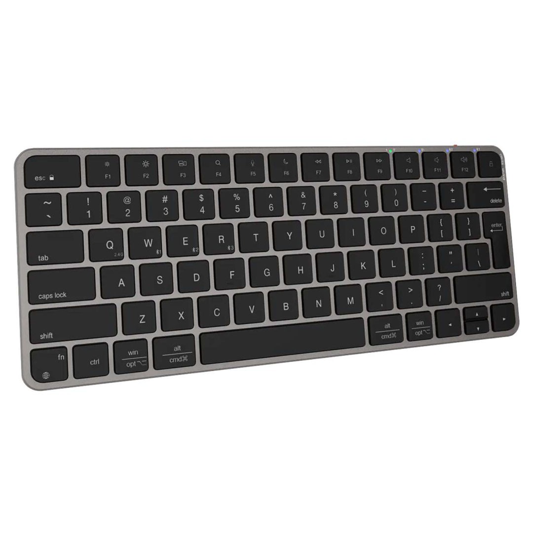 Meetion K210 iKey Ultra-thin Wireless Keyboard – 2.4G & Bluetooth, 78 Keys, Multi-Device Price in Jordan Meetion K210 iKey Ultra-thin Wireless Keyboard – 2.4G & Bluetooth, 78 Keys, Multi-Device - Buy Online in Jordan | OfficeJo