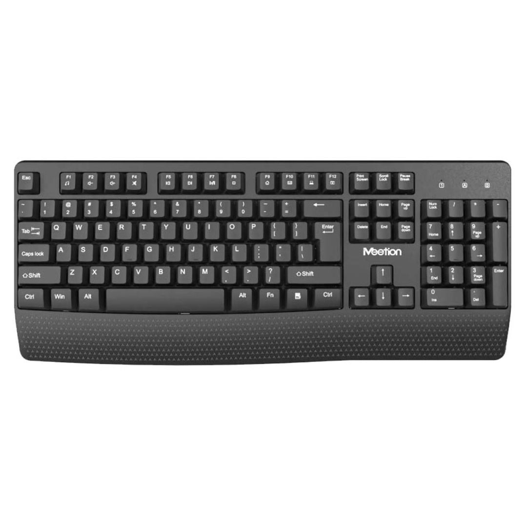 Meetion K4130 Wireless Keyboard – 2.4G, 104 Keys, Membrane, 833H Battery Life Price in Jordan Meetion K4130 Wireless Keyboard – 2.4G, 104 Keys, Membrane, 833H Battery Life - Buy Online in Jordan | OfficeJo